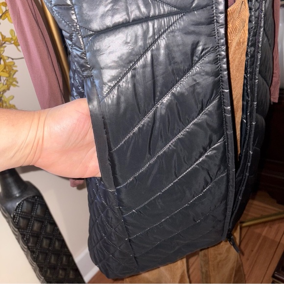 TALBOTS LONG DOWN ALTERNATIVE LONG PUFFER VEST NWOT - Picture 7 of 13